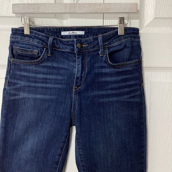 Sam Edelman Jeans The Kitten Mid Rise Skinny Ankle Size 29 Women's Raw Hem - Picture 7 of 11